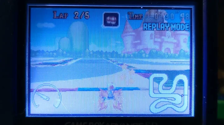 Retro Mario Circuit 4 sc flap 0"18 (God)