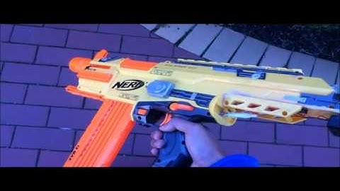 Nerf Stampede ECS (modded) ROF Test
