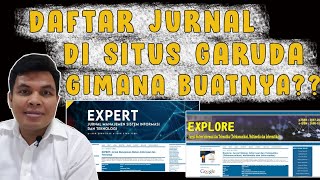 Cara Daftarkan Jurnal Online Ke Situs Garuda