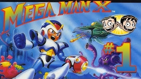 Mega Man X Gameplay Walkthrough - PART 1 - Rockman Has Arrived - BroBrahs