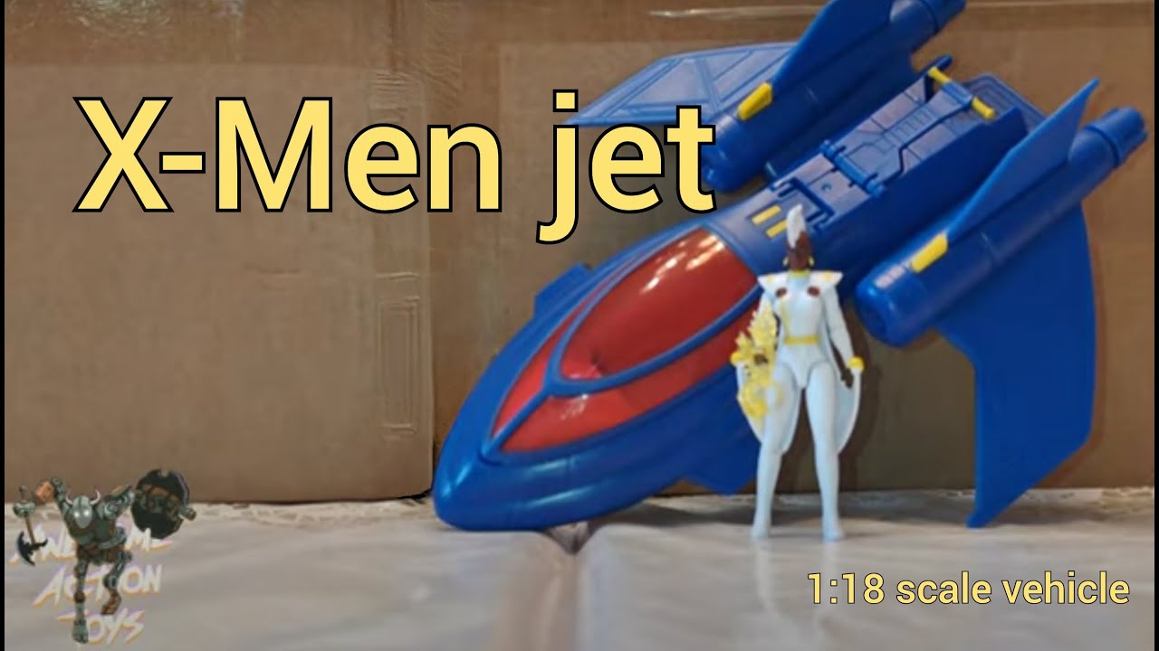 Hasbro Epic Heroes X-Men Team X-Jet & Storm 1:18 scale action