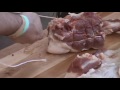 how to butcher a pig