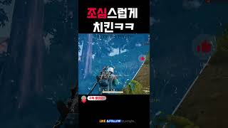 드라구가 힘내준 조심스러운 치킨  #배틀그라운드 #battleground #배틀그라운드하이라이트 #pubg …