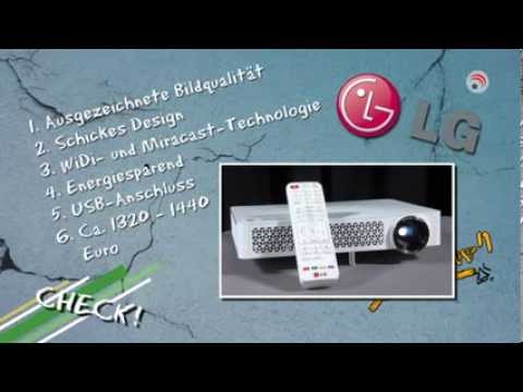 CHECK! Beamer: Casio XJ-A251 vs. LG PF80G