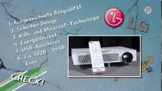 CHECK! Beamer: Casio XJ-A251 vs. LG PF80G