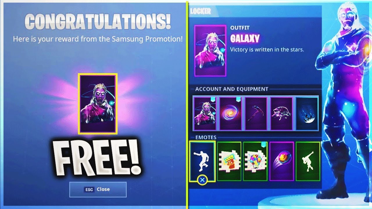 Galaxy Skin Code HOW TO GET THE