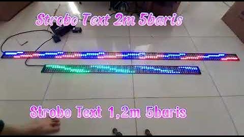 strobo text,running text RGB,stoplamp corolla dll.(4)