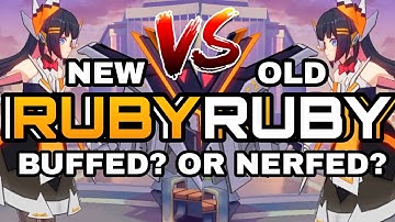 NEW RUBY VS OLD RUBY | BUFFED? OR NERFED? | NEW EMBLEM SYSTEM | ikanji | MOBILE LEGENDS