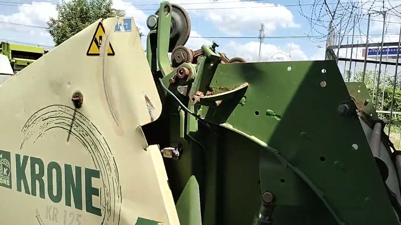 пресс-подборщик Krone KR 125 экспресс-обзор от Константина Сорокина