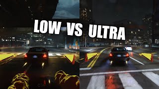 Need for Speed Unbound - LOW vs HIGH Graphics Settings Test