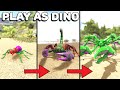 THE GIANT CRAB PROGRESSION LINE | PLAY AS DINO | ARK SURVIVAL EVOLVED