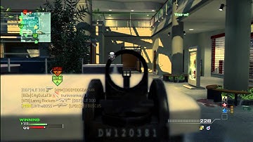 MW3 L86 MOAB Using No Attachment Or Proficiency!