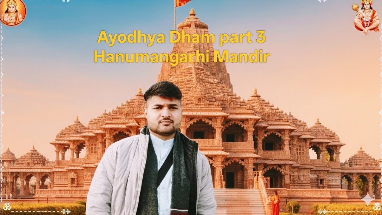 Ayodhya Trip Vlogs 2026  Hanumangarhi Mandir 🛕🥰🚩Darshan My First Vlogs Part 3 🙏🚩