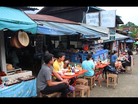 ร้านอาหารมอญ สังขละบุรี มาเที่ยวสะพานมอญ ต้องแวะกินร้านนี้ อาหารอร่อย บรรยากาศชิลล์- กาญจนบุรี