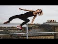 Beautiful Parkour Girl From Netherlands Insane Skills - Saskia Neville