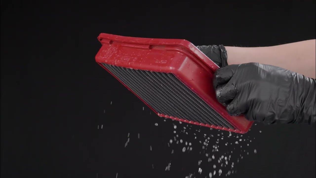 How to Clean K&N Select Dryflow OilFree Flat Panel Air Filters