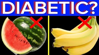 9 WORST FRUITS DIABETICS SHOULD AVOID 🚫 (You won't believe #9!) 🍎🍌🍉