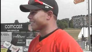 Frederick Keys outfielder Steven Bumbry talks about his family ties in the Orioles' organization