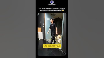 AI Dustbin That Moves & Catches Garbage – Futuristic Innovation! #shorts #marketing #tech