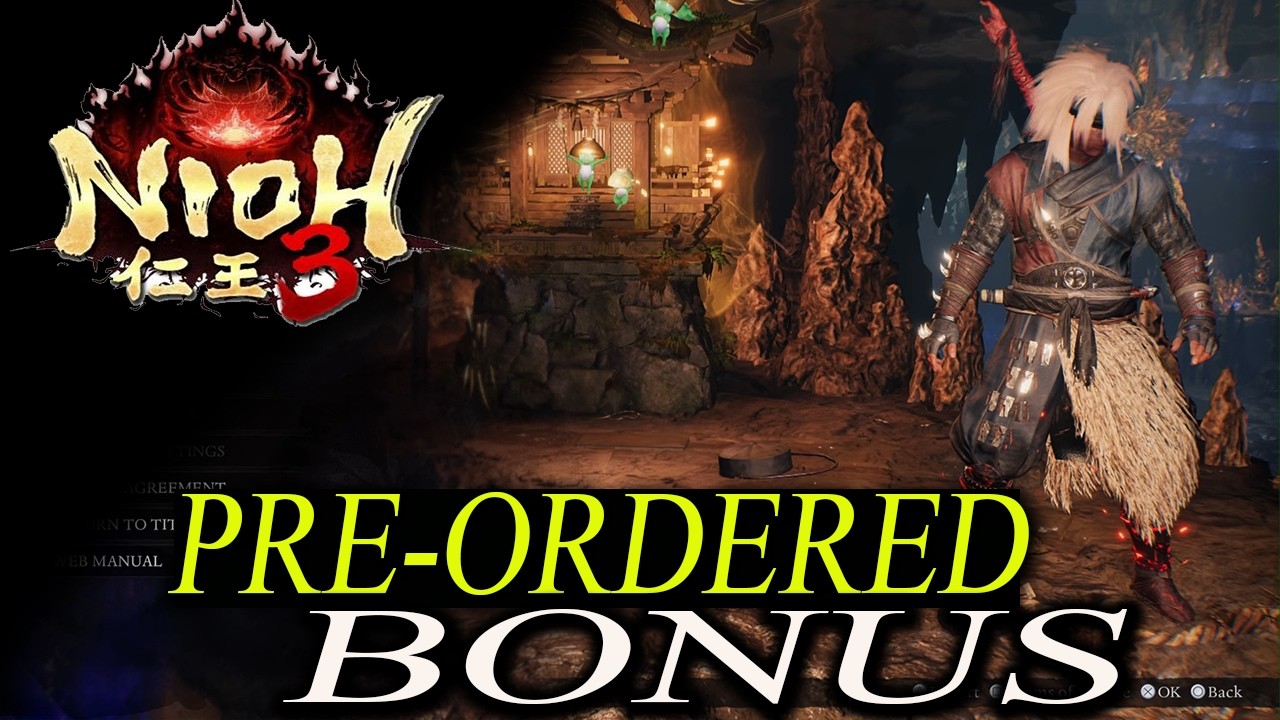 INSANE Preorder DLC Content & HELPFUL Game Settings-  Nioh 3