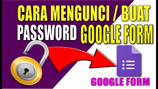 How to Lock / Create a Google Form Password screenshot 4