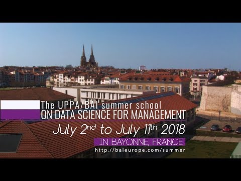 The UPPA/BAI Summer school on data Science for management