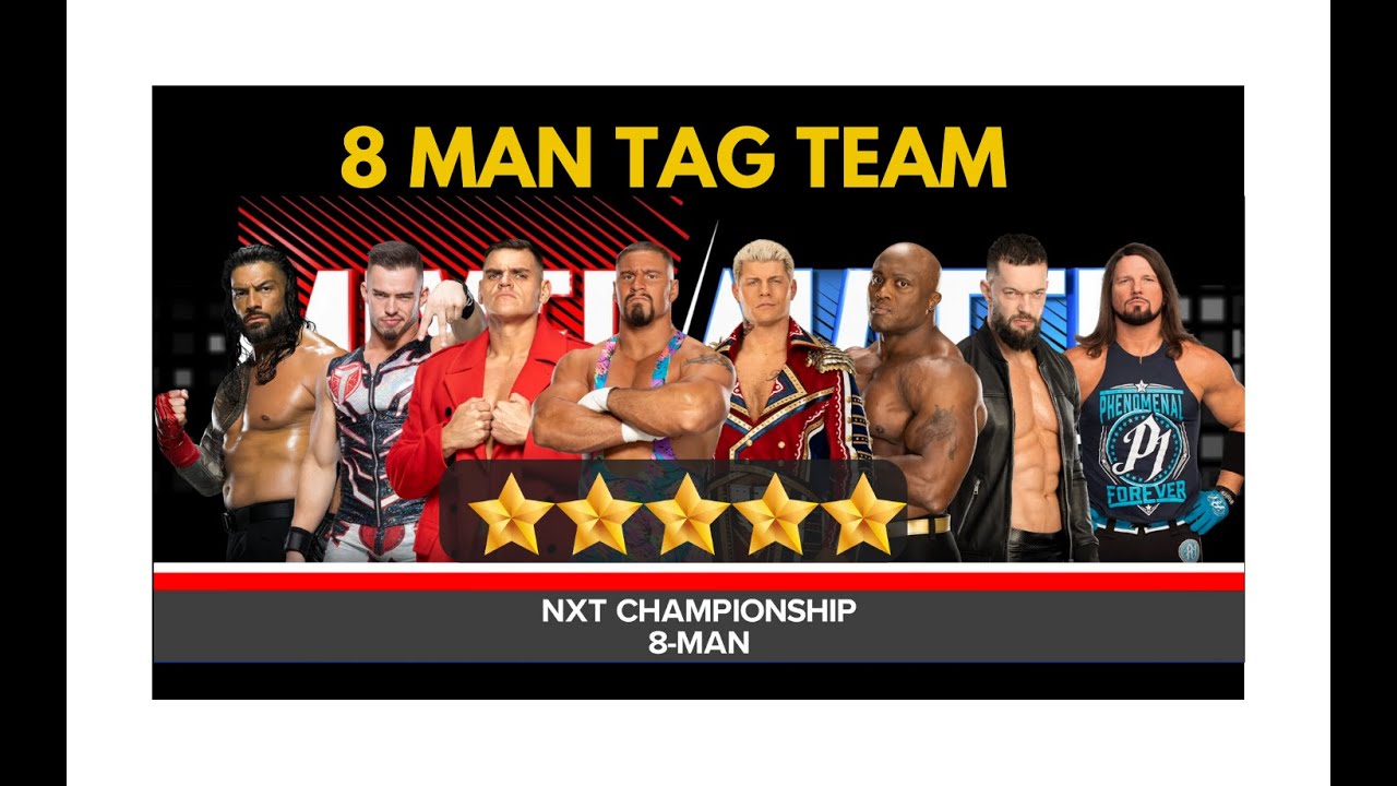 8-Man - Championship Match - 4K - Ultra Graphics - YouTube