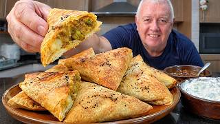 Nobody Believes These Crispy Samosas Aren't Made with Pastry!