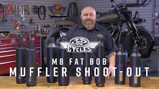 Milwaukee 8 Fat Bob Muffler Shootout