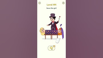 DOP 2 : Delete One Part Level 144 Save the girl - game guide #shorts #dop2 #gaming