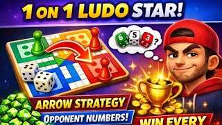 Ludo Star Tips & Tricks | Arrow Strategy | How to Win#LudoStar #LudoStarTips #1v1LudoStar #HowToWin screenshot 1