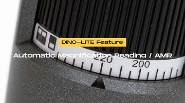 Automatic Magnification Reading (AMR) - Dino-Lite