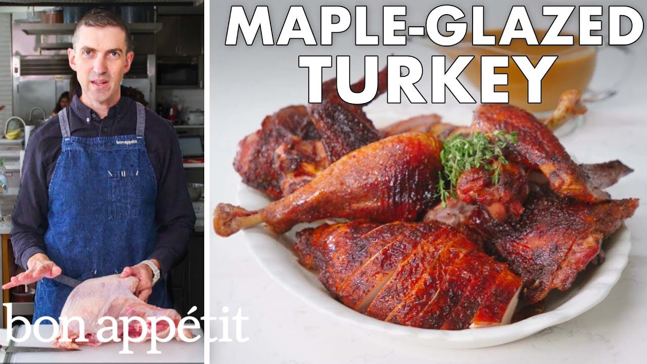 Maple Butter-Glazed Turkey That Will Upgrade Your Thanksgiving   From The Test Kitchen   Bon Apptit