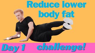 Lower body -leg+belly+hip fat burning workout for men and women