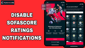 How To Disable And Turn Off Sofascore Ratings Notifications On Flashscore App