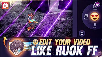 Edit Your Montage With Next Level Effects Like @RUOK1 | Ruok FF Montage Editing Tutorial