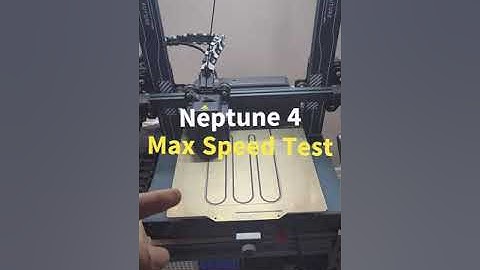 REAL Speed Test of the Elegoo Neptune 4.  20k Accel 500mm Speed Attempt with Hyper PLA