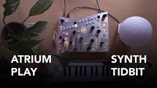 Atrium: First Impressions AND Synth tidbit (No talking)