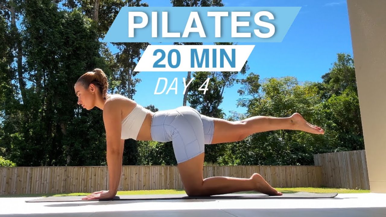 20 MIN HOURGLASS PILATES WORKOUT | 7 Day Challenge / Day 4 - YouTube