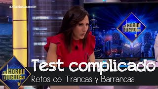 'Sudor 3.0': Malena Alterio se hace un lío en el test de Trancas y Barrancas  El Hormiguero 3.0