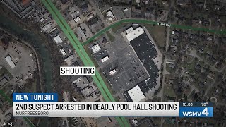 Police identify victim, arrest second suspect in fatal shooting outside Murfreesboro bar