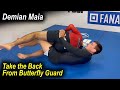 Cool Way to Take the Back From Butterfly Guard with Demian Maia