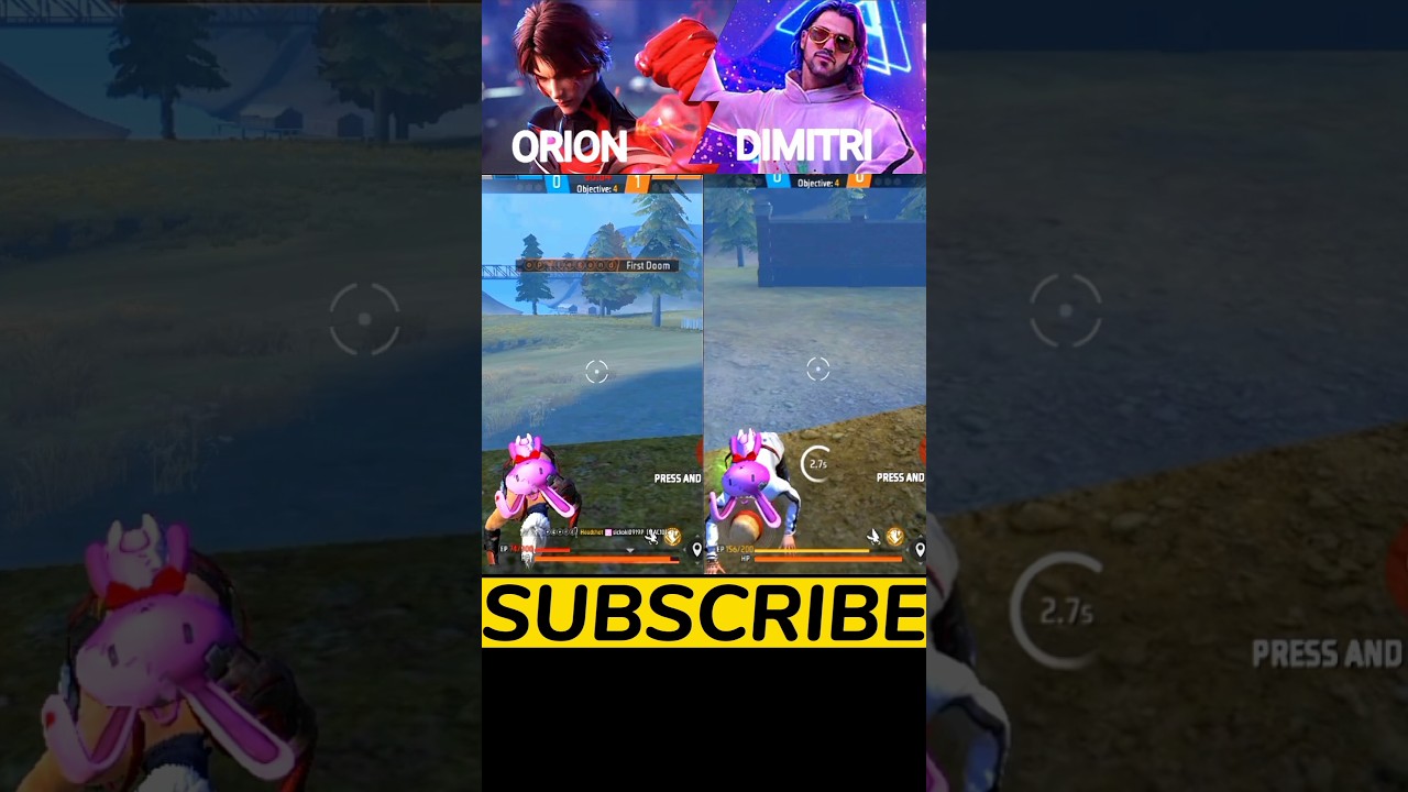 🔥 orion vs 🔥 Dimitri ||who is best caracter ❤️? 