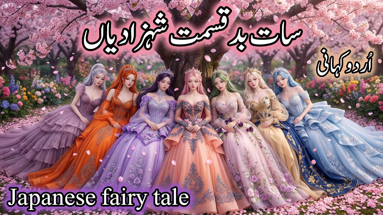 Seven Princesses 👸🌺|| Emotional Story of Unfortunate Sisters || #Urdufairytales #Hindifairytales