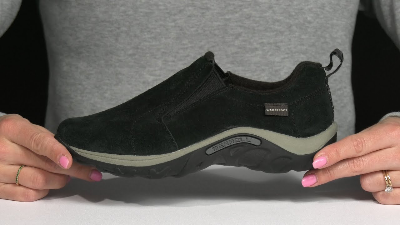 Merrell Niños Barefoot Merrell Jungle Moc Frosty Waterproof Slip