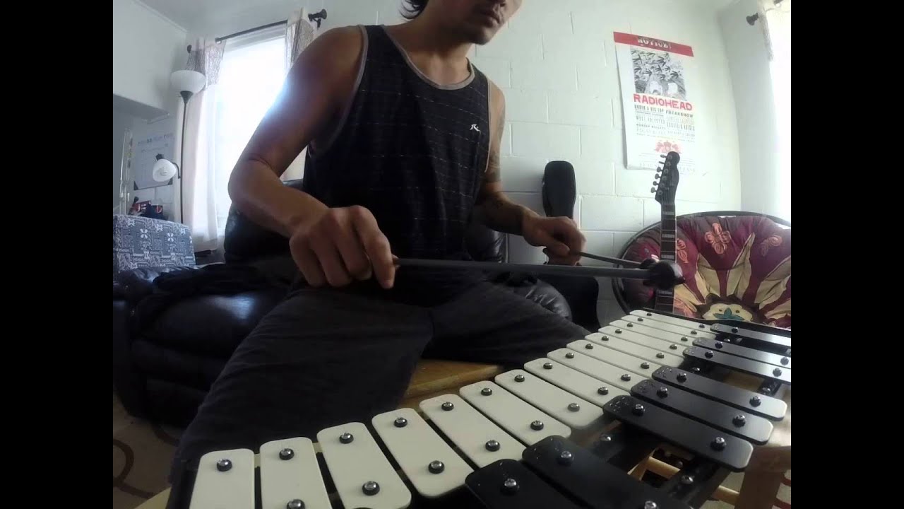 No Surprises Radiohead glockenspiel cover (remastered) YouTube