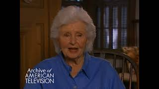 Actress Frances Reid on advice to an aspiring soap opera actor - TelevisionAcademy.com/Interviews