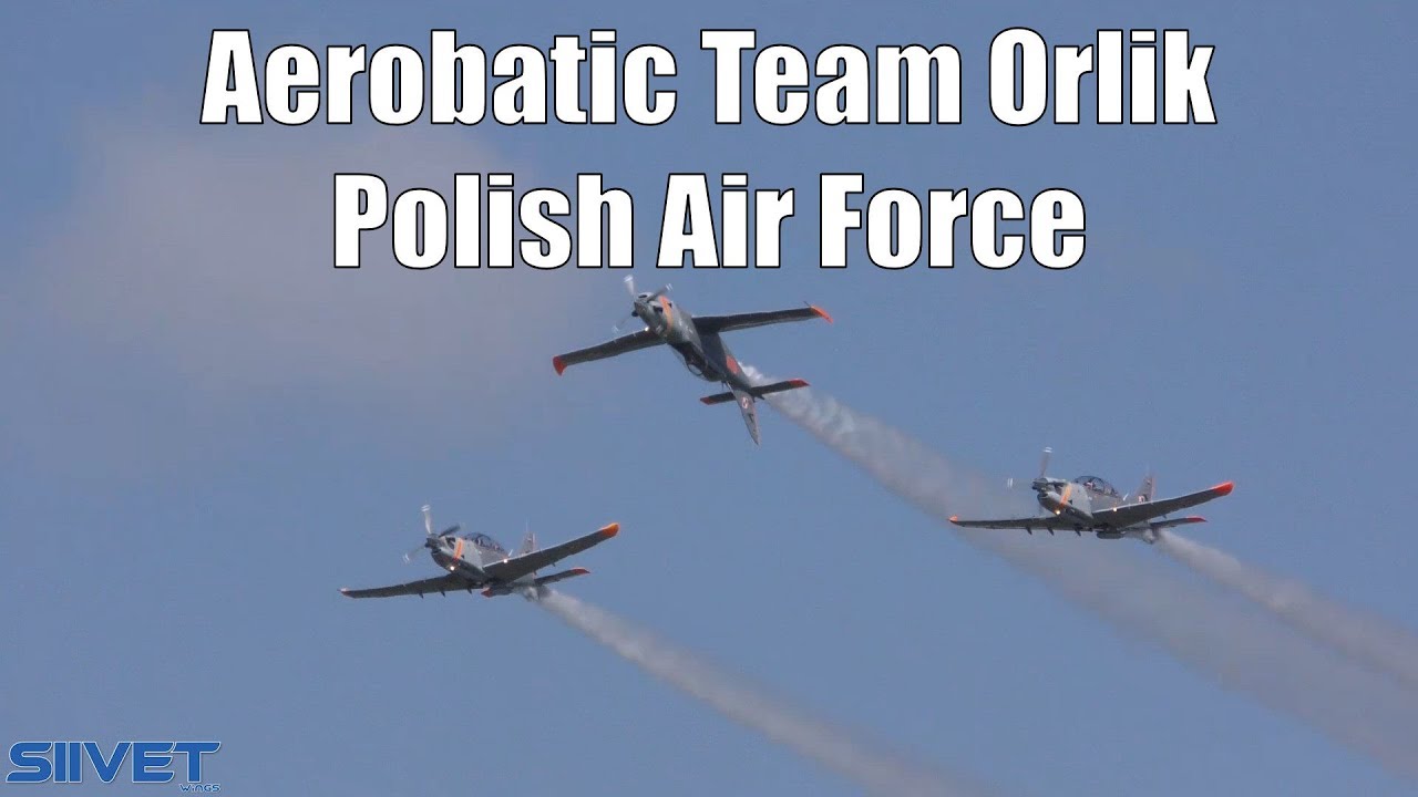 Polish Air Force  Aerobatic Team Orlik Airshow Display - Turku 2019