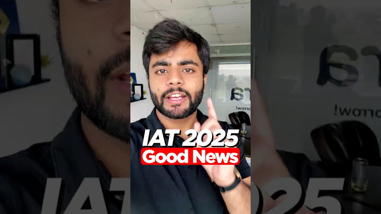 IAT 2025 Counselling Dates OUT 🔥