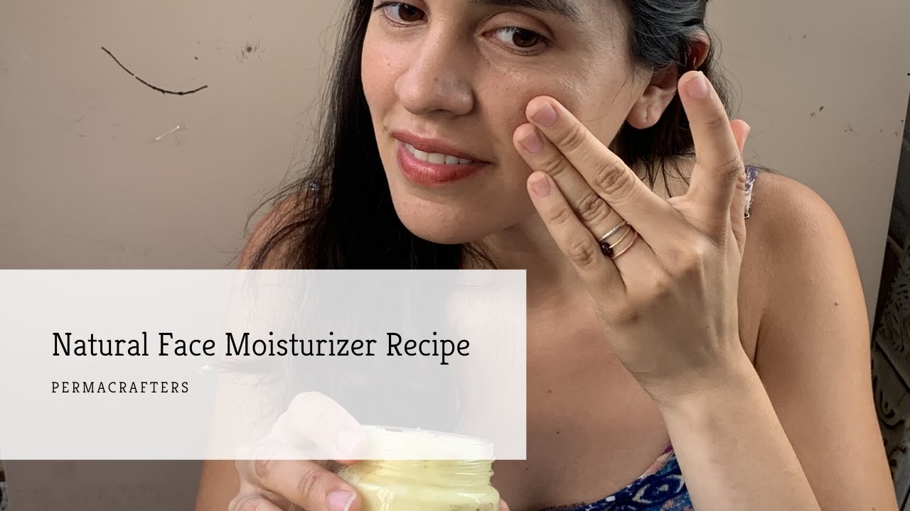 Simple Face Cream Recipe + Video Instructions • Lovely Greens